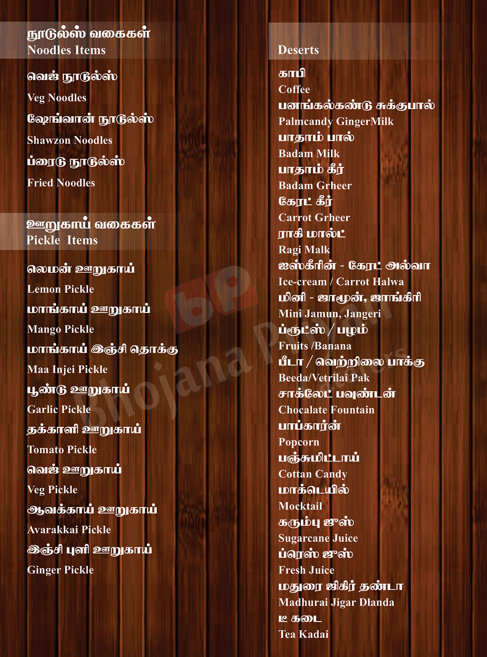 Bhojana Priyan